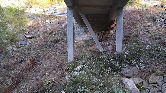 Débroussaillement de fortes pentes